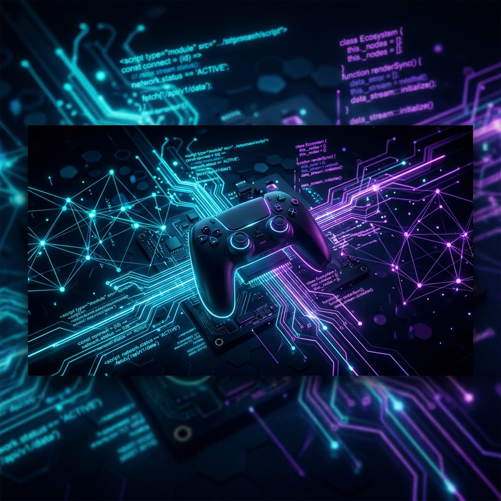 Futuristic Tech Services Banner