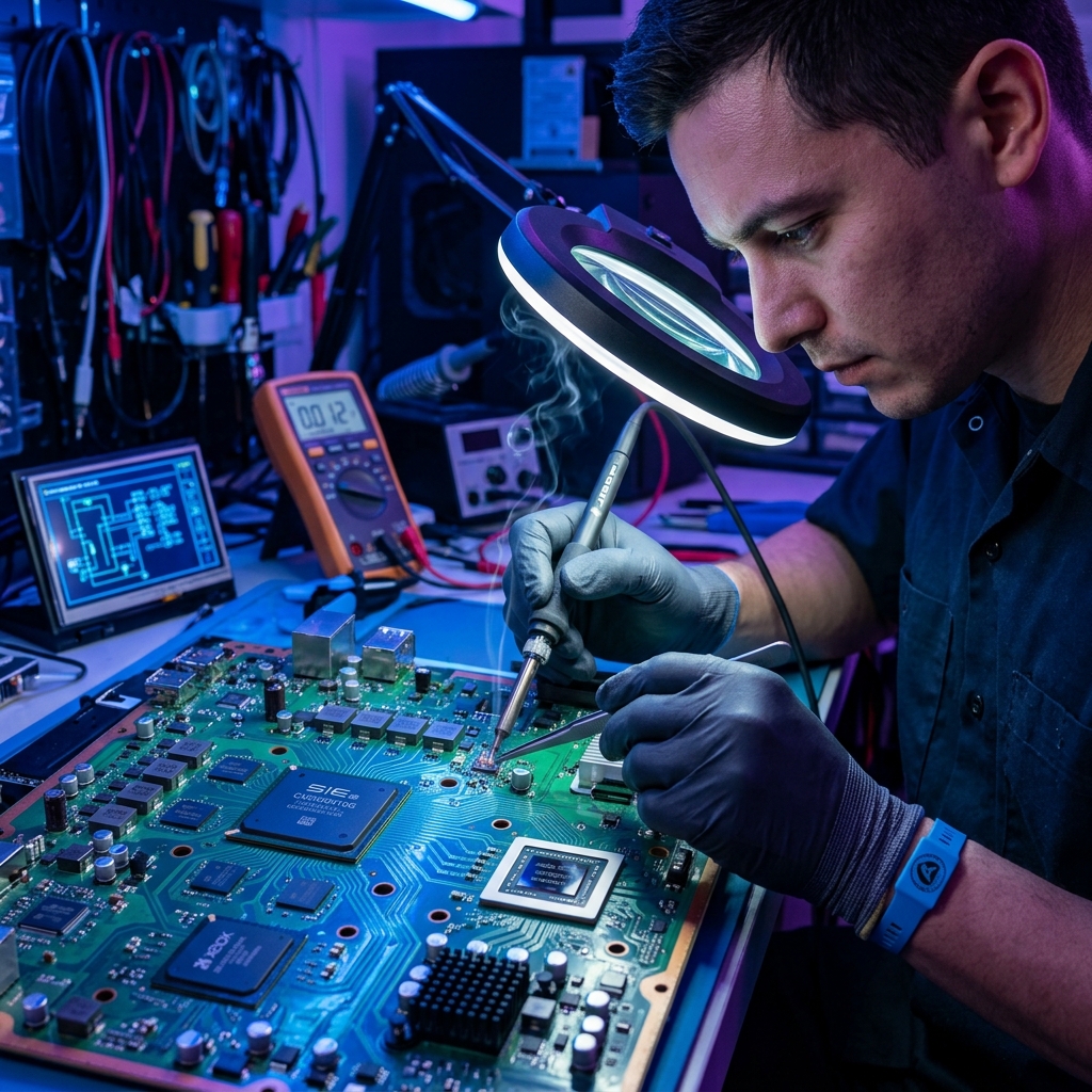 Computer Motherboard Repair