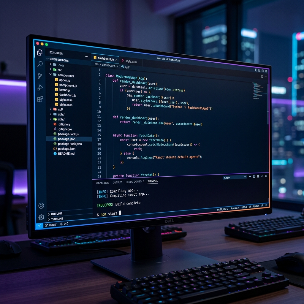 Software Development Screen